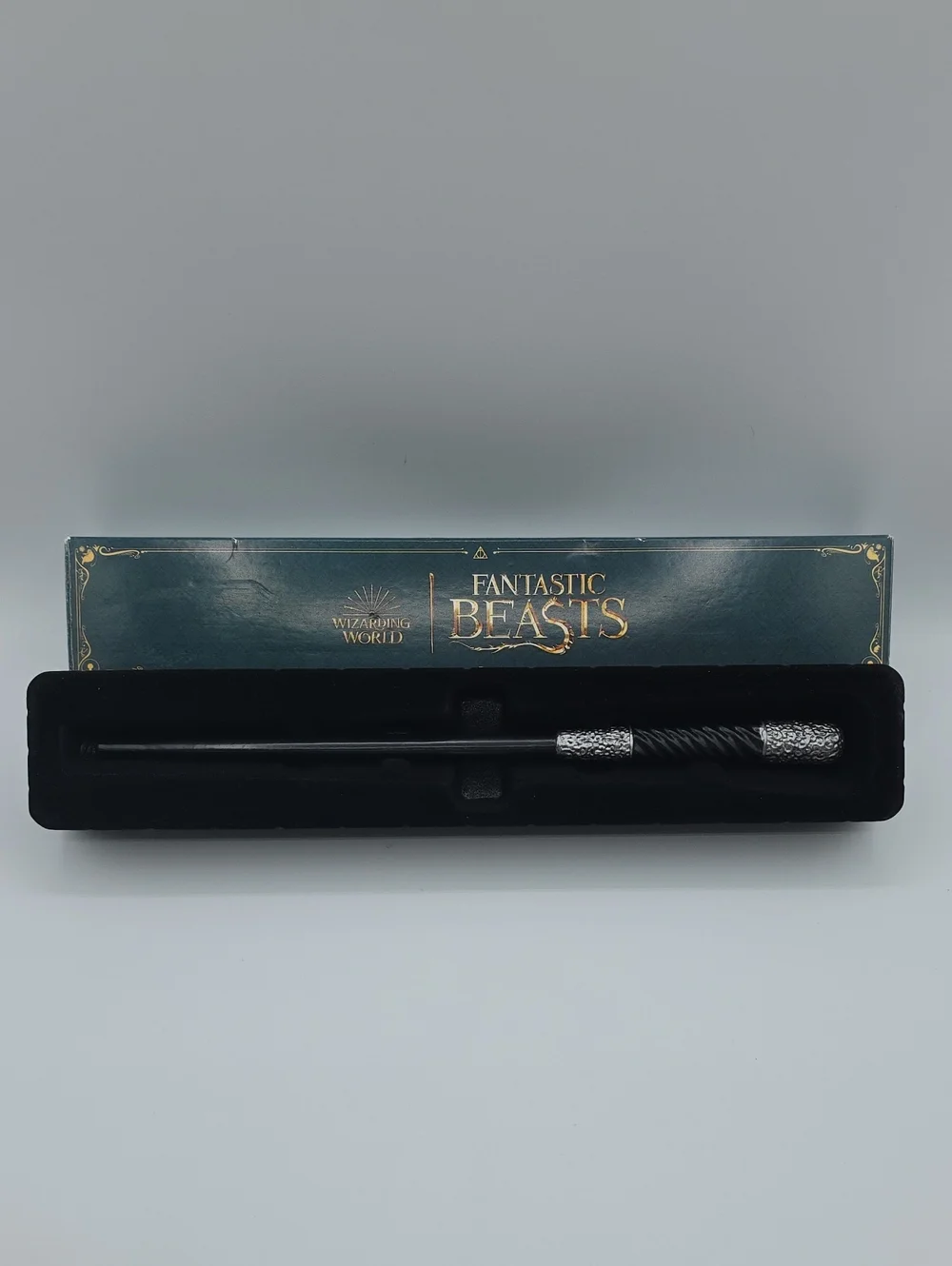 Fantastic Beasts Leta Lestrange Wand with Silver Accents And Stand